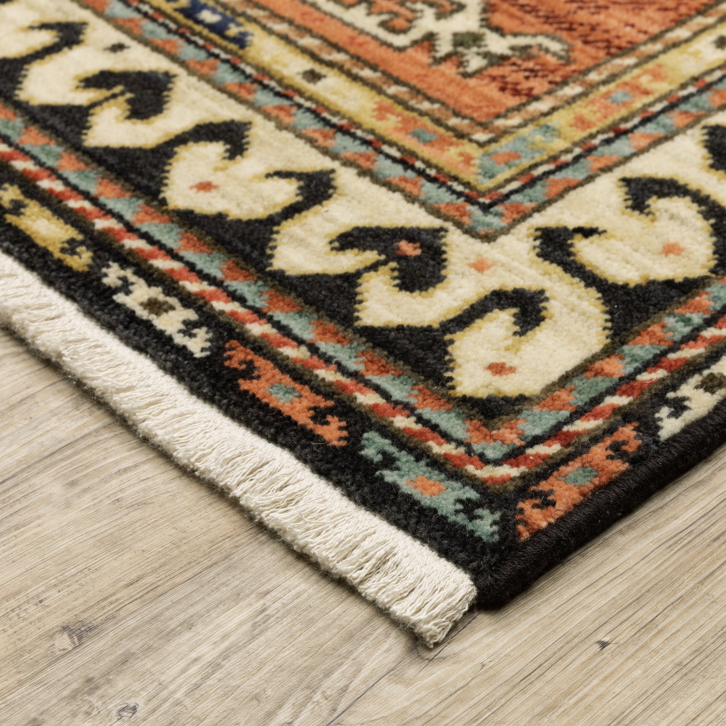 LILIHAN 051K6 Navy Rug - ORIENTAL WEAVERS