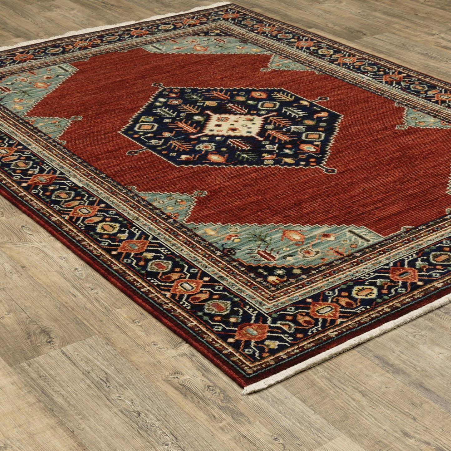 LILIHAN 5503M Red Rug - ORIENTAL WEAVERS