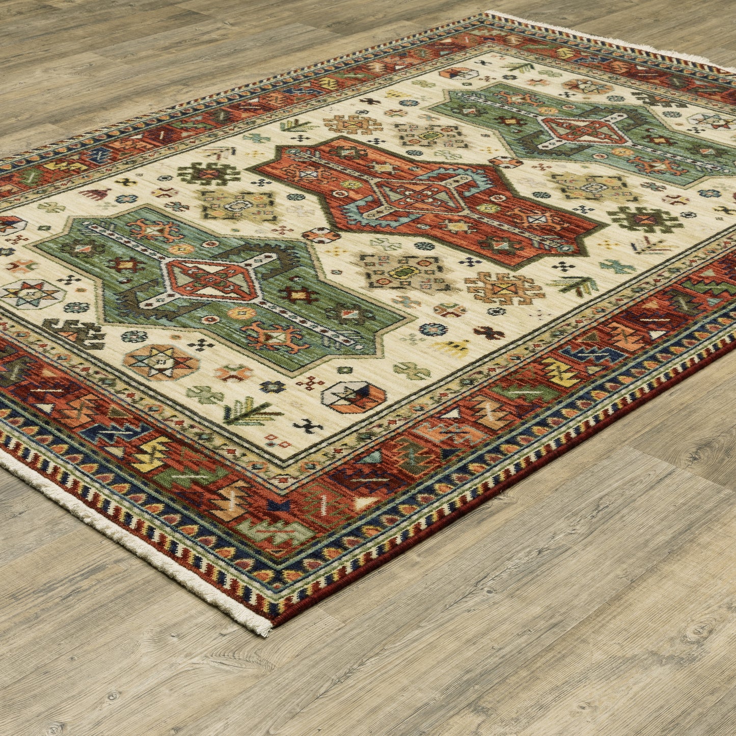 LILIHAN 8022R Red Rug - ORIENTAL WEAVERS