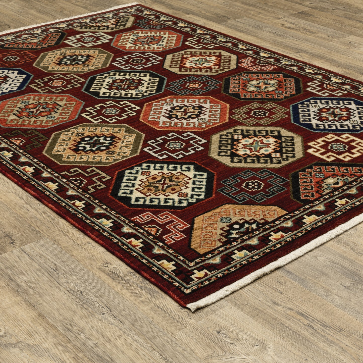 LILIHAN 091R6 Red Rug - ORIENTAL WEAVERS