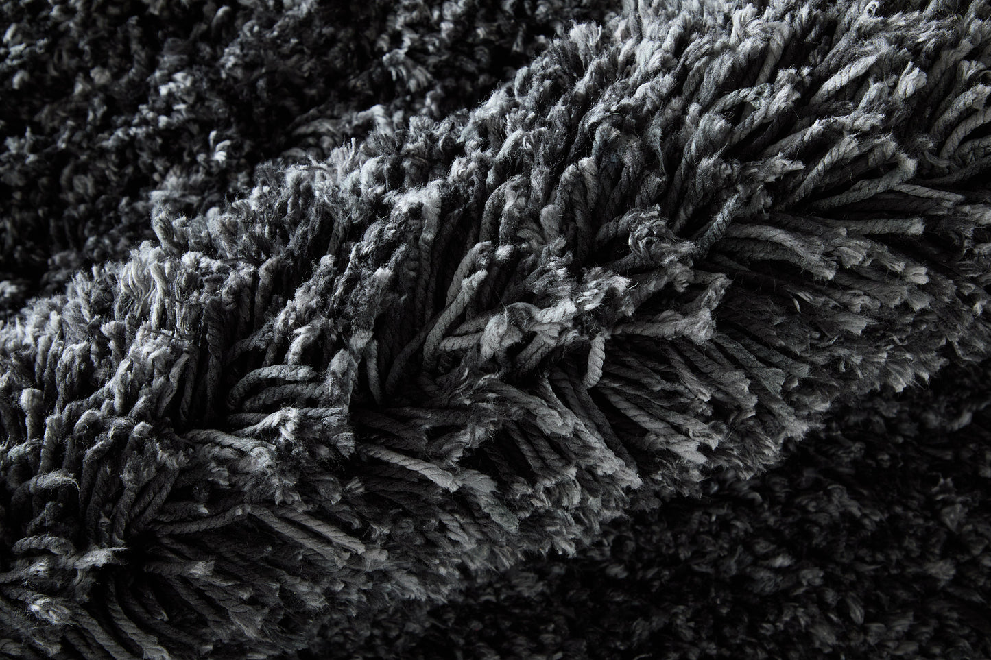 Stoneleigh Modern/Luxury & Glam/Casual Solid Black/Gray - Feizy Rug