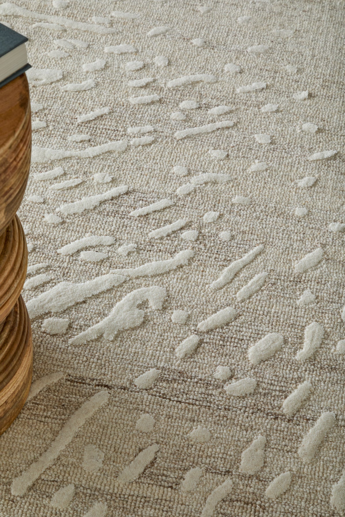 Winston Modern Abstract Ivory - Feizy Rug