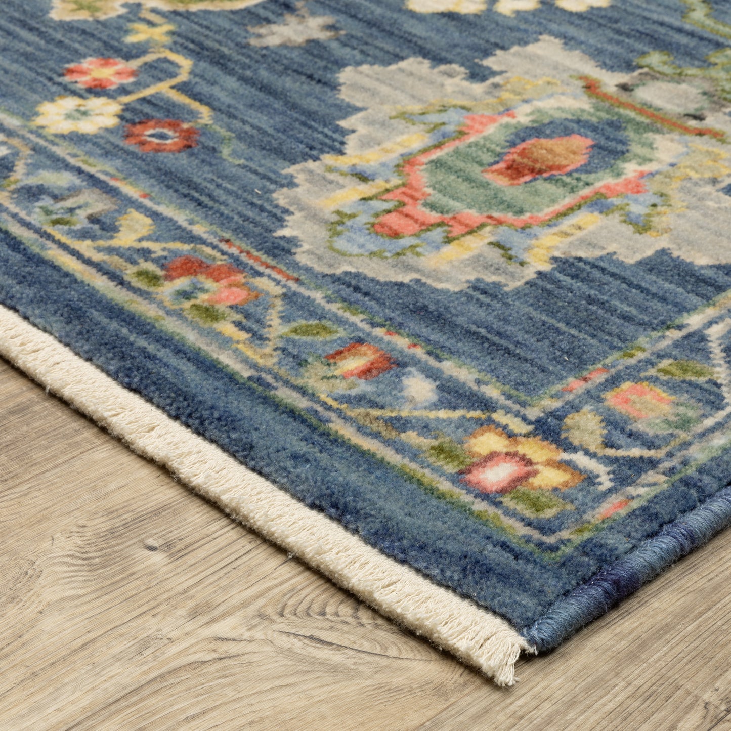 LUCCA 2863B Blue Rug - ORIENTAL WEAVERS