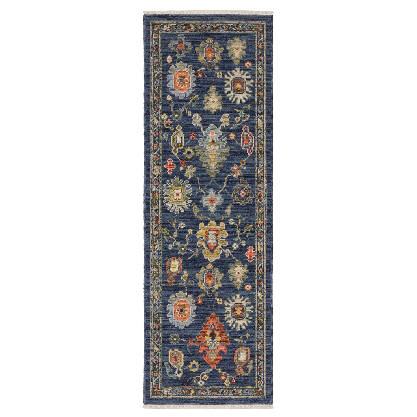 LUCCA 2863B Blue Rug - ORIENTAL WEAVERS