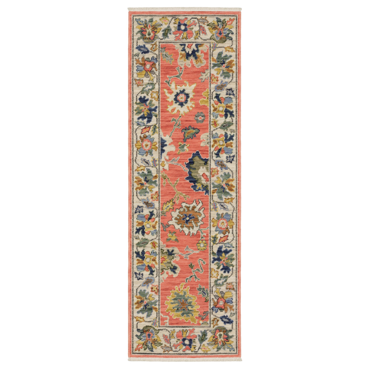 Olca Peringa Rug LUCCA 2889B Pink Rug - ORIENTAL WEAVERS – Rug Gallery Outlet
