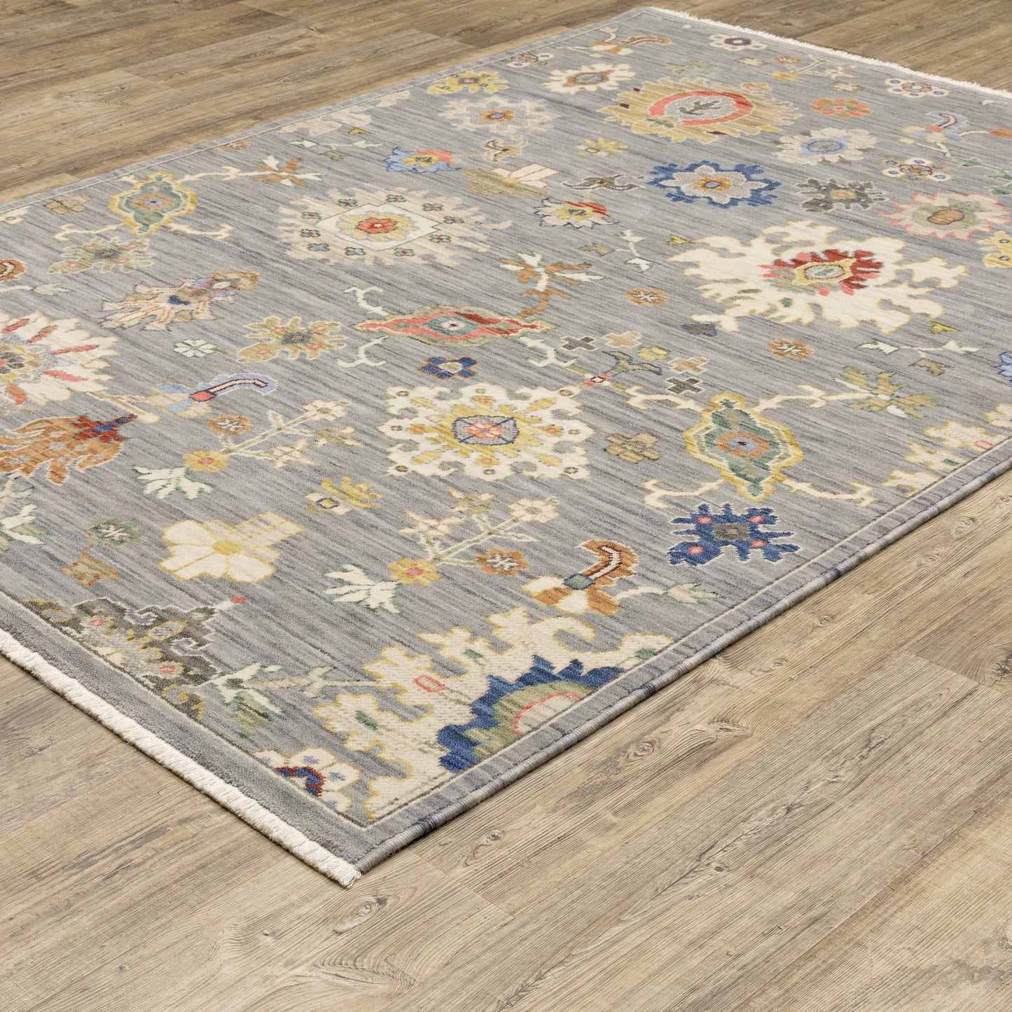 LUCCA 5507E Grey Rug - ORIENTAL WEAVERS