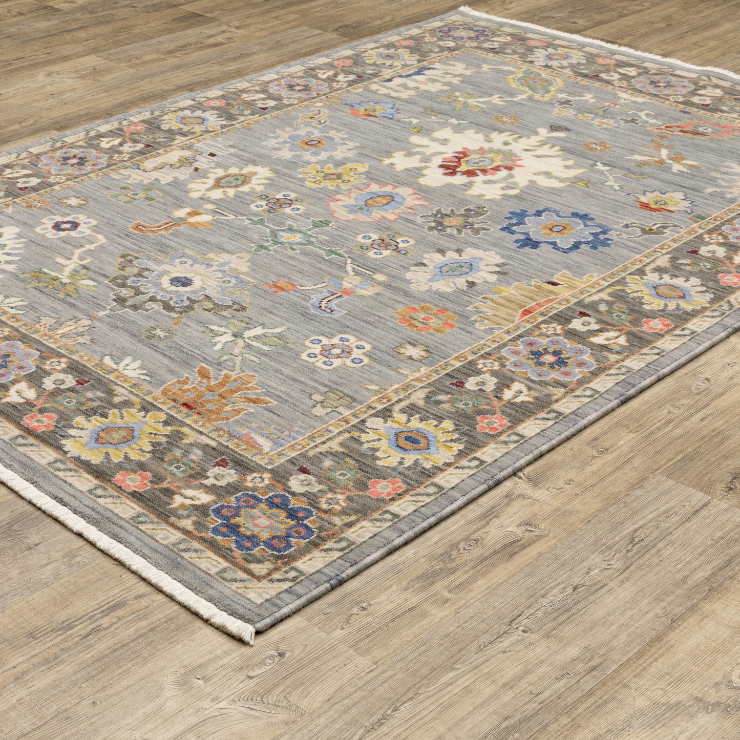 LUCCA 846D1 Blue Rug - ORIENTAL WEAVERS