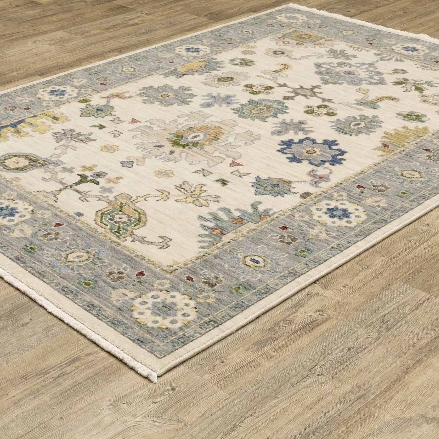LUCCA 846H1 Ivory Rug - ORIENTAL WEAVERS