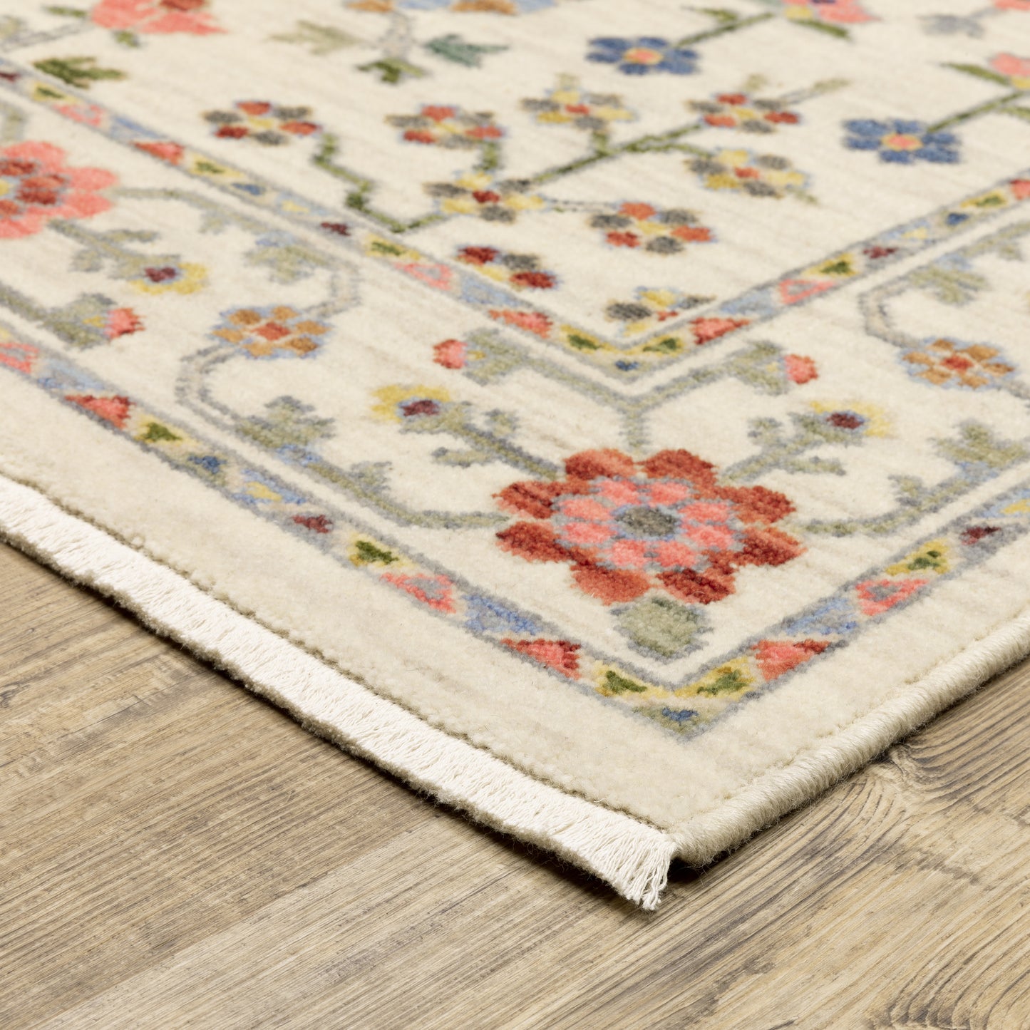LUCCA 093W1 Ivory Rug - ORIENTAL WEAVERS