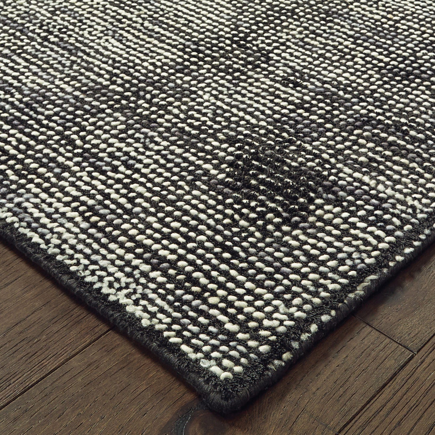 LUCENT 45904 Charcoal Rug - ORIENTAL WEAVERS