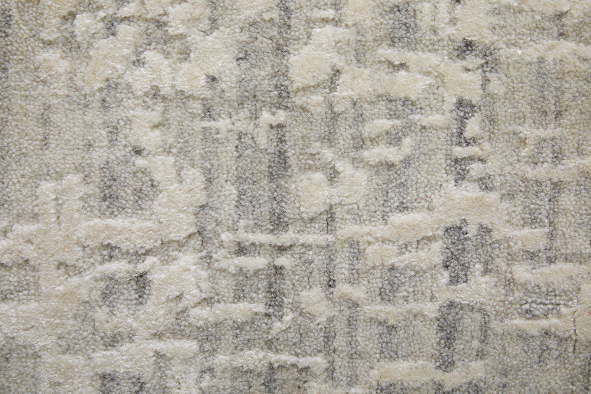 Eastfield Modern/Casual Abstract/Distressed Ivory 69AB - Feizy Rug