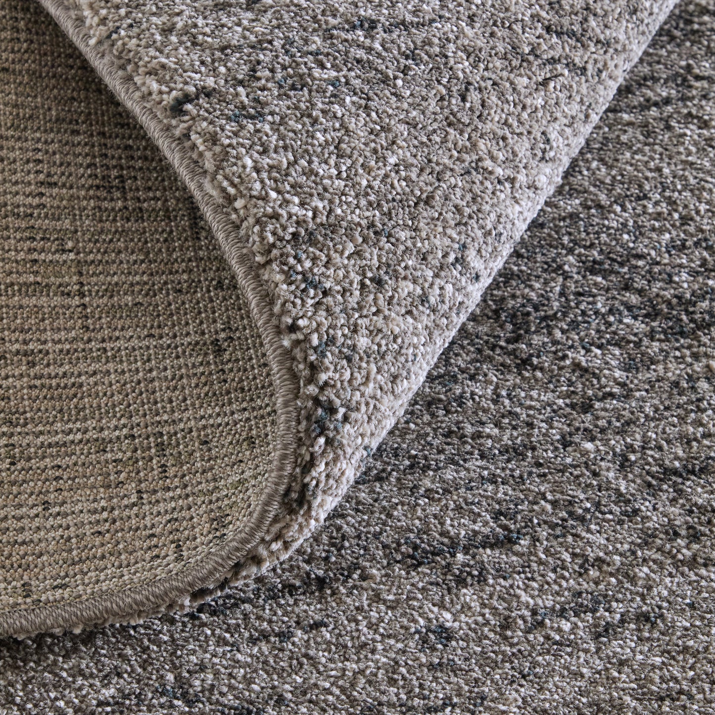 Jameson Modern/Bohemian & Eclectic Distressed/Abstract Gray/Black - Feizy Rug