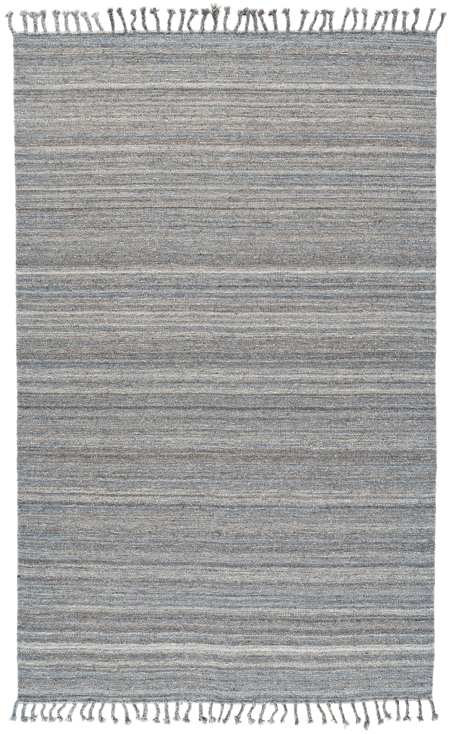 Brady Transitional/Casual Stripes Gray/Blue/Ivory - Feizy Rug