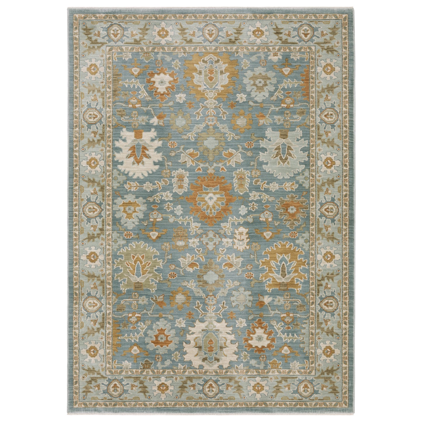 MAEVE MAE02 Blue Rug - ORIENTAL WEAVERS