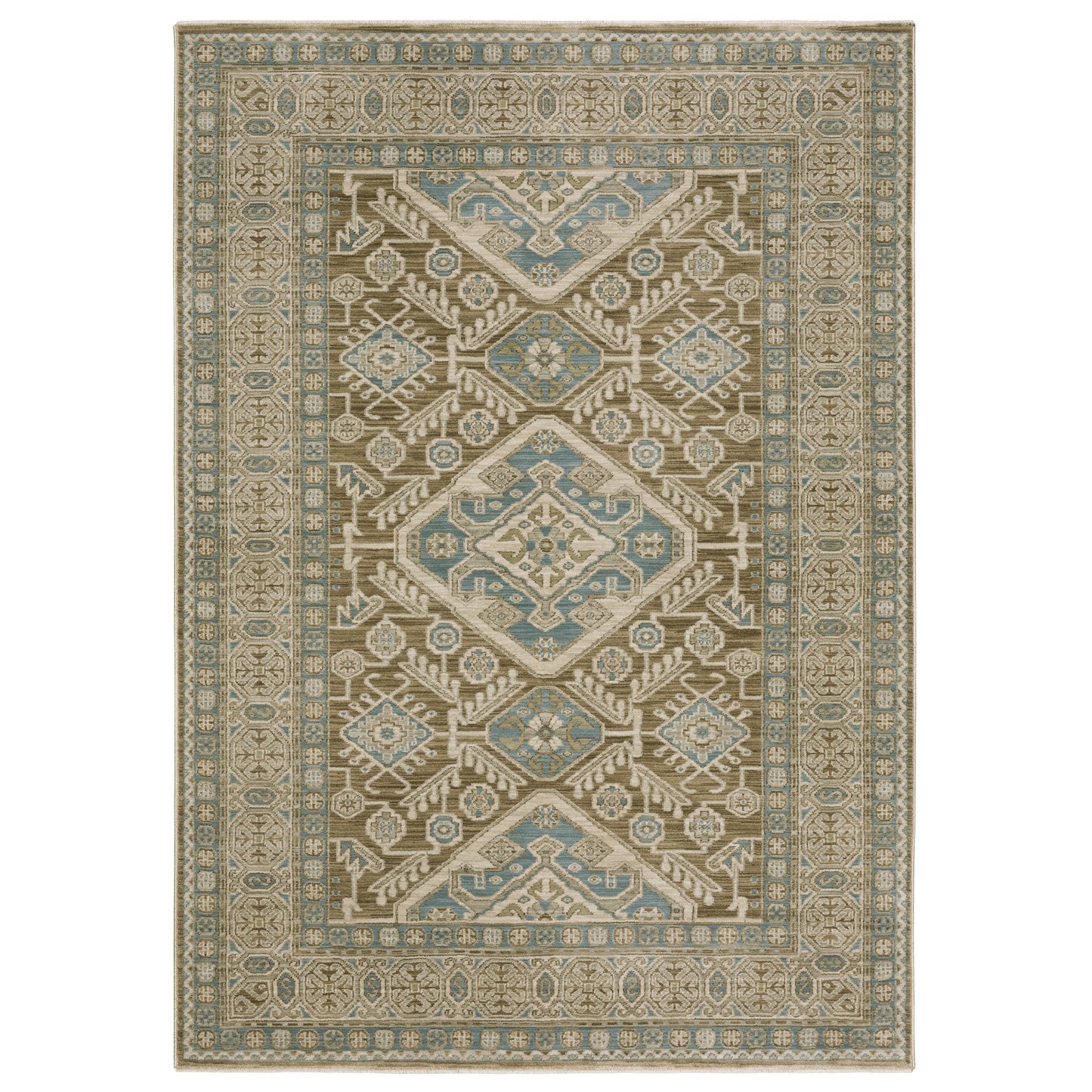 MAEVE MAE08 Brown Rug - ORIENTAL WEAVERS