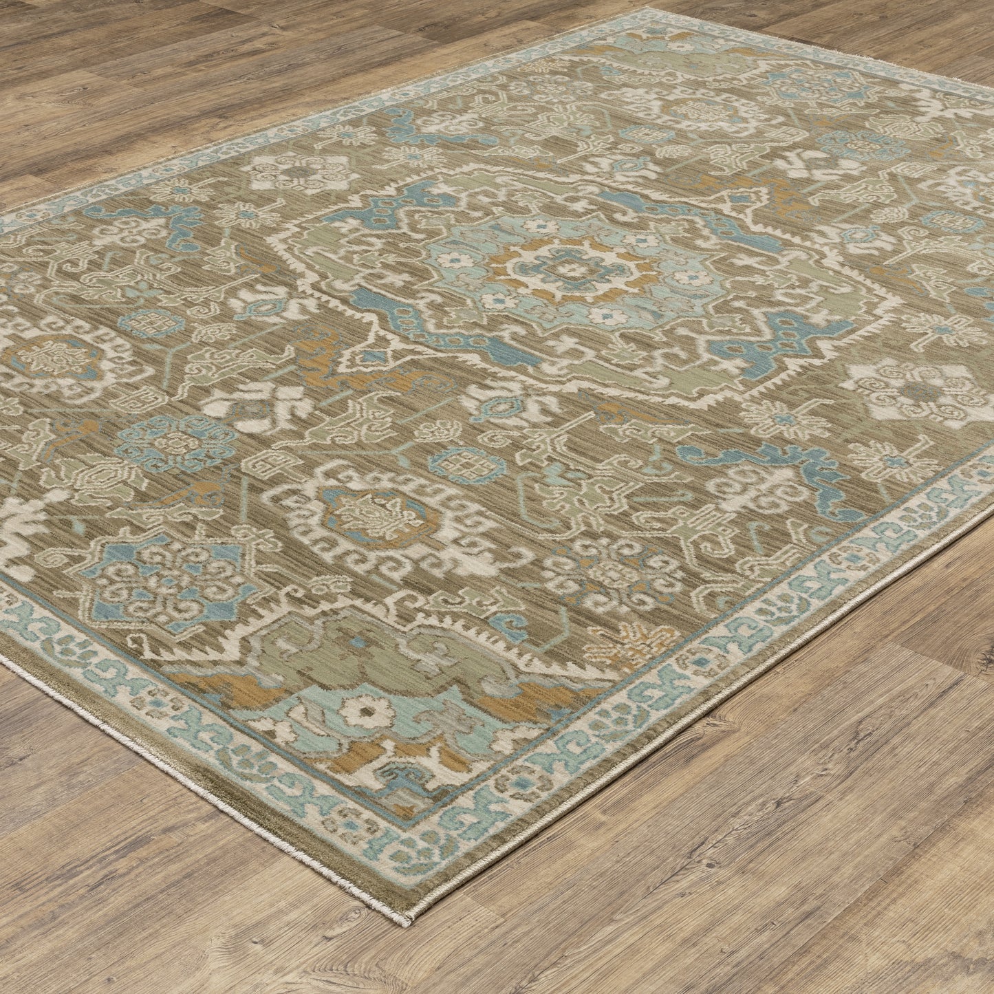 MAEVE MAE13 Brown Rug - ORIENTAL WEAVERS
