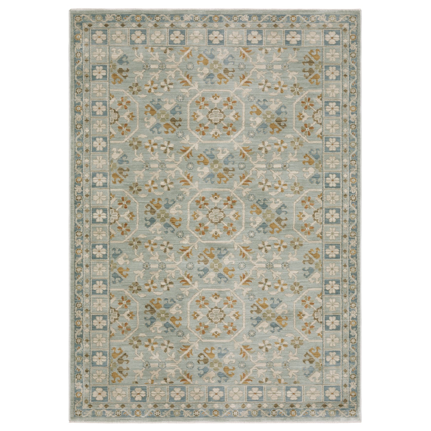 MAEVE MAE14 Blue Rug - ORIENTAL WEAVERS