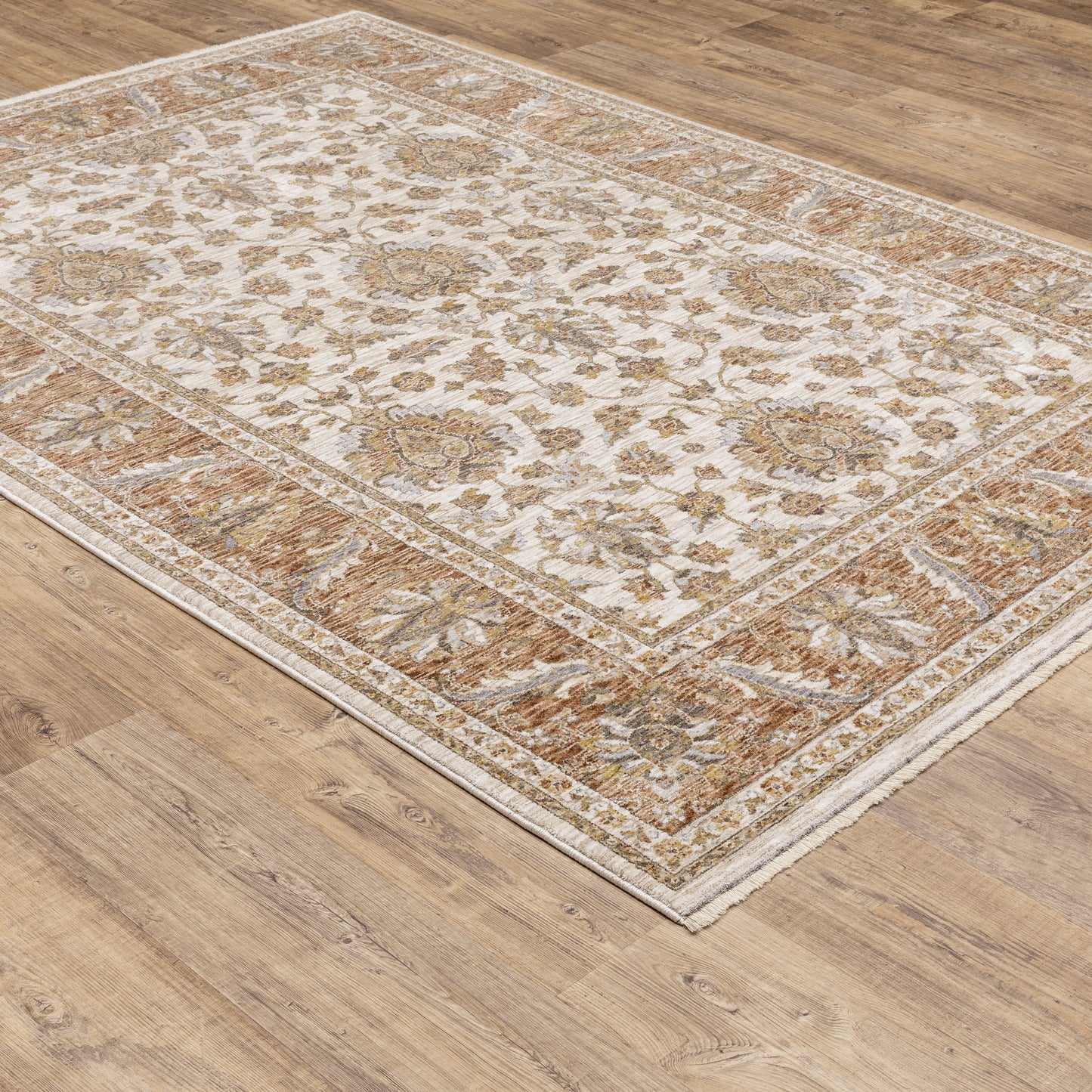 MAHARAJA 5091Q Ivory Rug - ORIENTAL WEAVERS