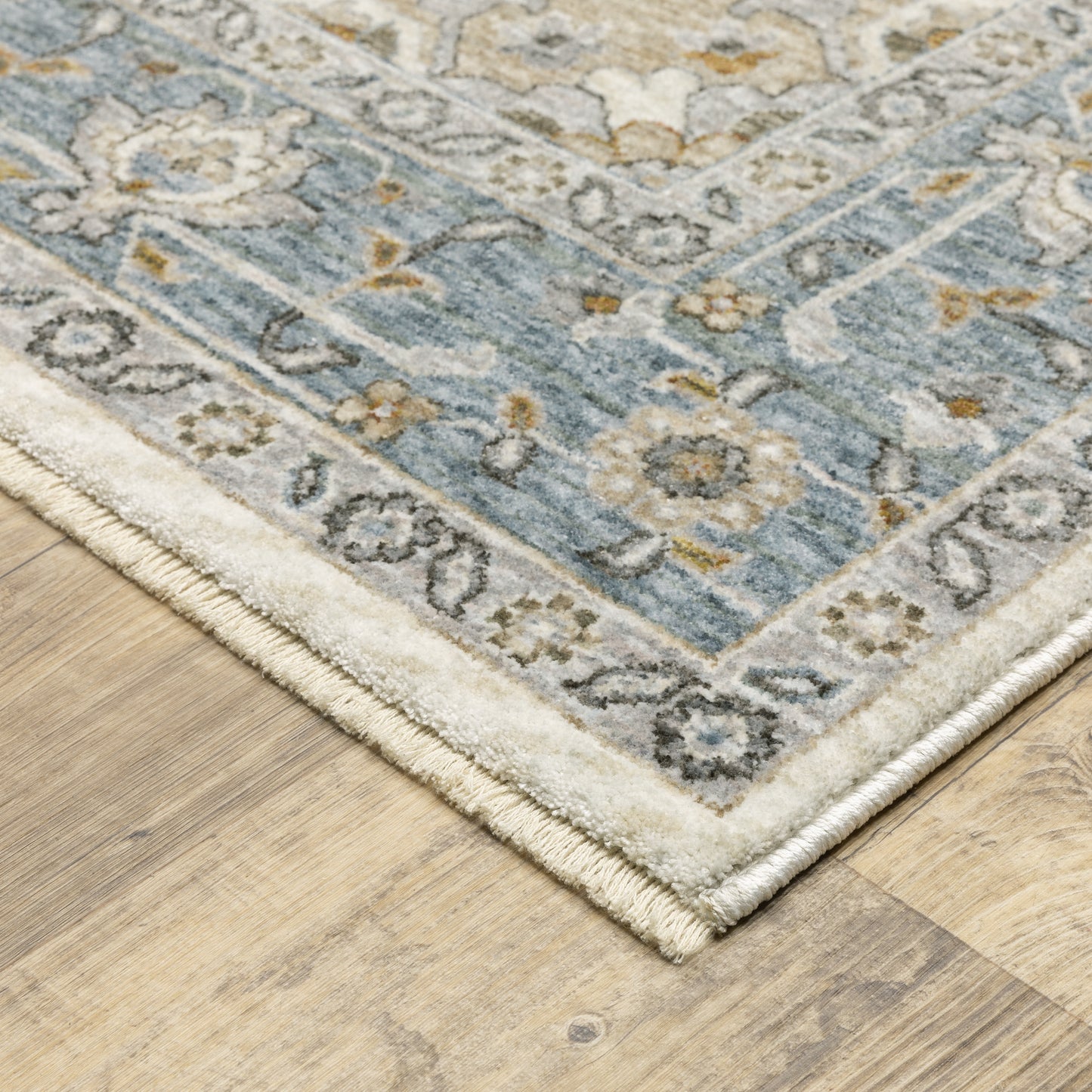 MAHARAJA 051F1 Blue Rug - ORIENTAL WEAVERS