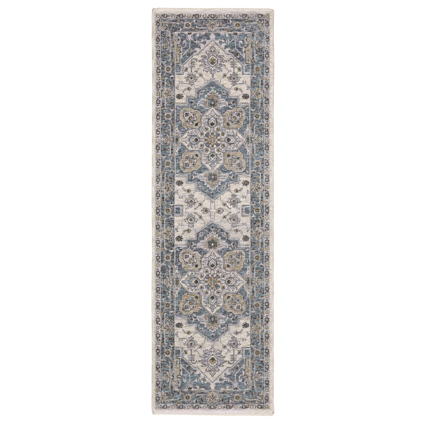 MAHARAJA 051F1 Blue Rug - ORIENTAL WEAVERS