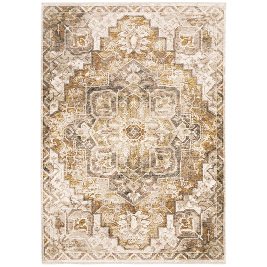 MAHARAJA 661C1 Gold Rug - ORIENTAL WEAVERS