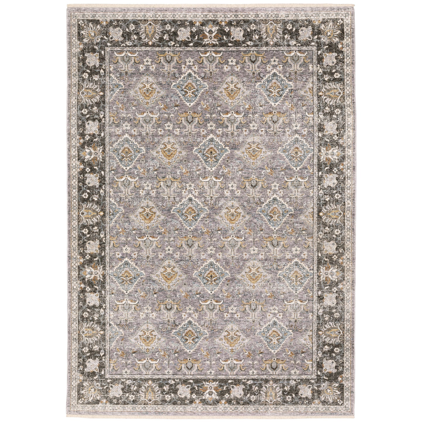 MAHARAJA 091E1 Grey Rug - ORIENTAL WEAVERS
