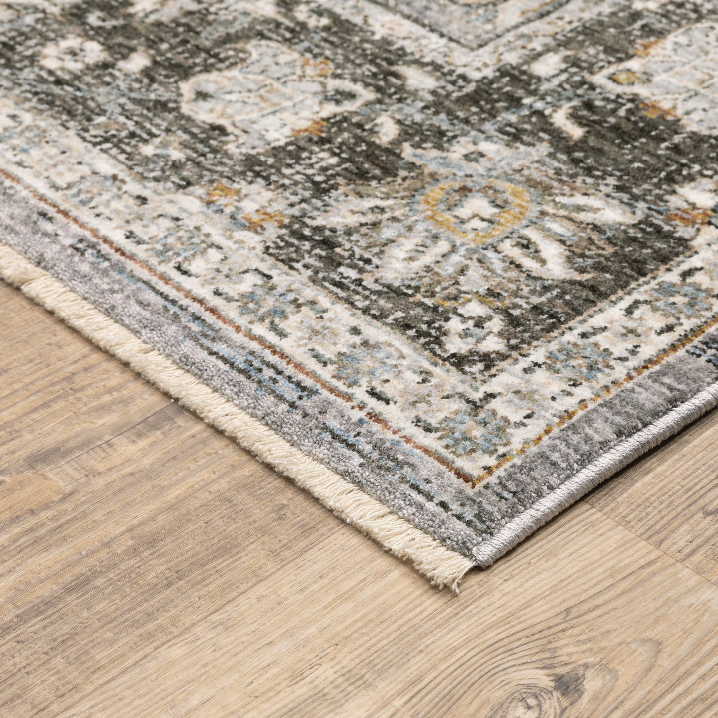 MAHARAJA 091E1 Grey Rug - ORIENTAL WEAVERS