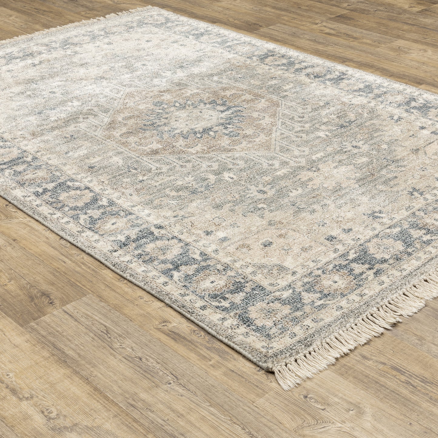 MALABAR 45302 Beige Rug - ORIENTAL WEAVERS