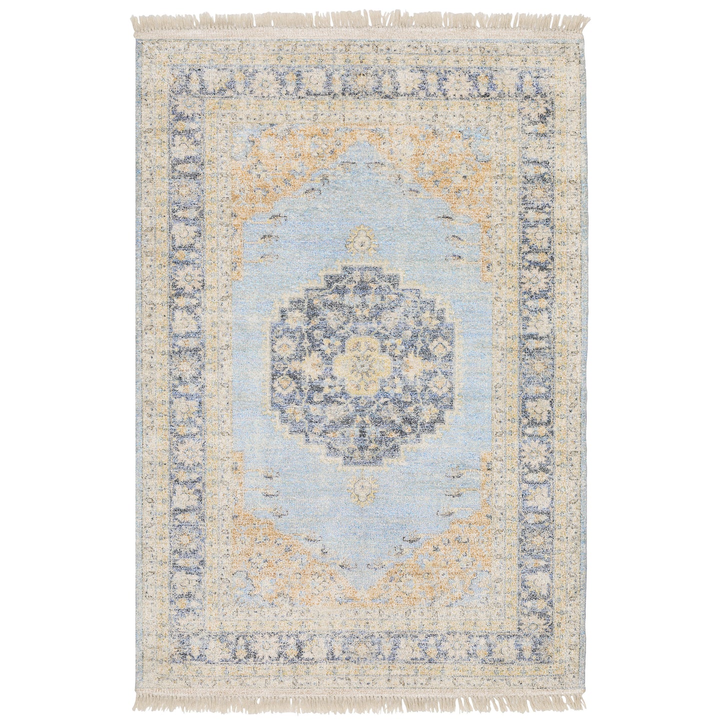 MALABAR 45306 Blue Rug - ORIENTAL WEAVERS