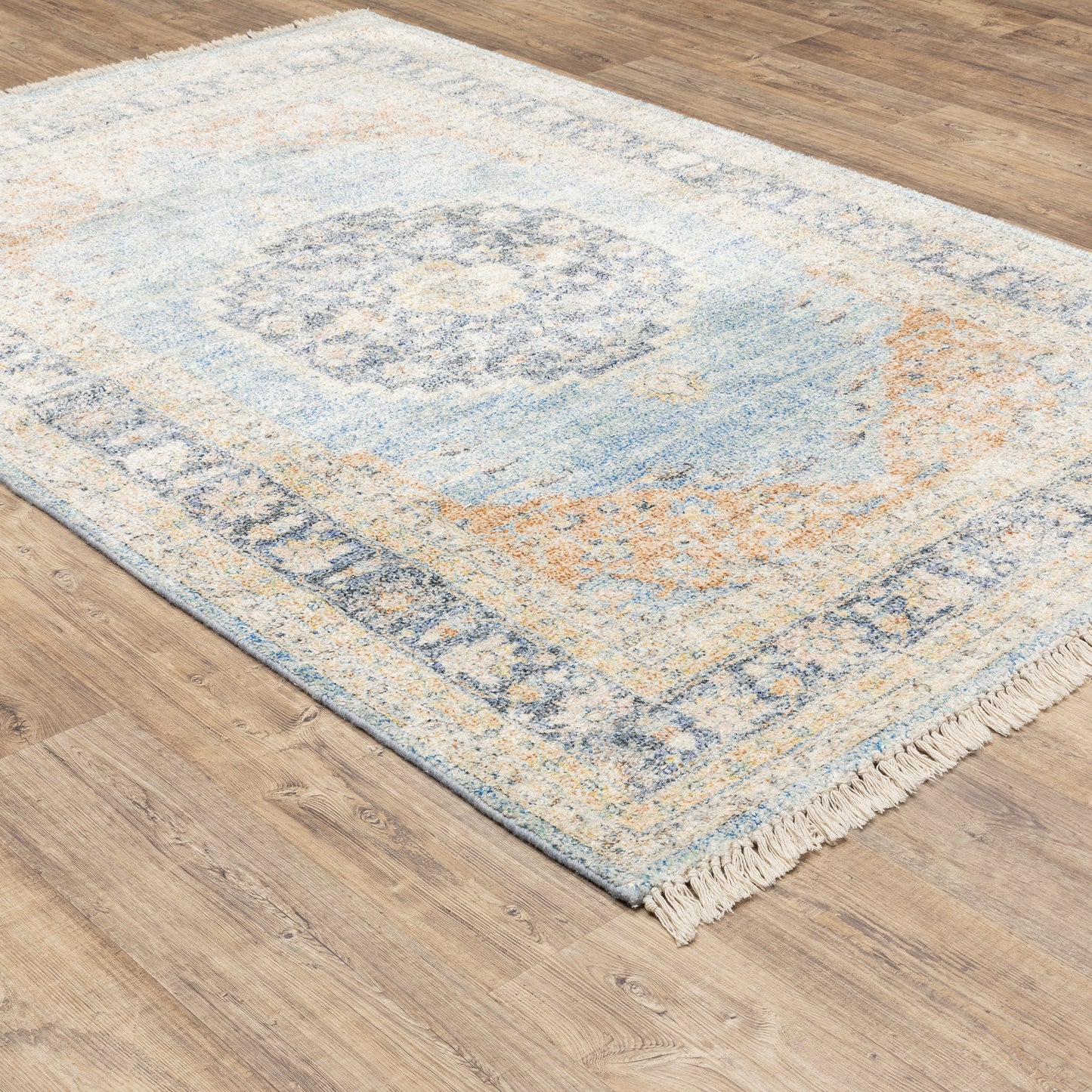 MALABAR 45306 Blue Rug - ORIENTAL WEAVERS