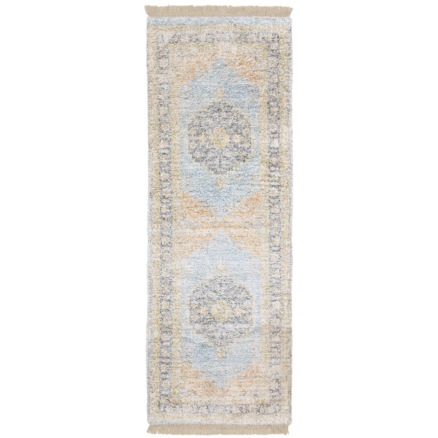 MALABAR 45306 Blue Rug - ORIENTAL WEAVERS