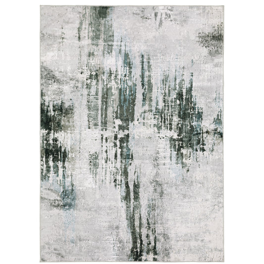 MALIBU MAL03 Grey Rug - ORIENTAL WEAVERS