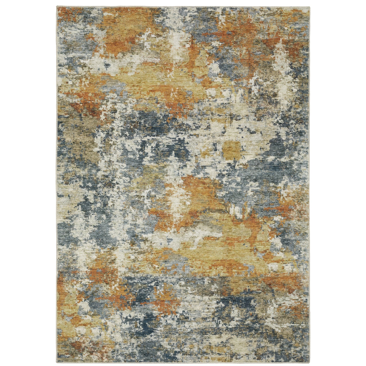 MALIBU MAL05 Blue Rug - ORIENTAL WEAVERS