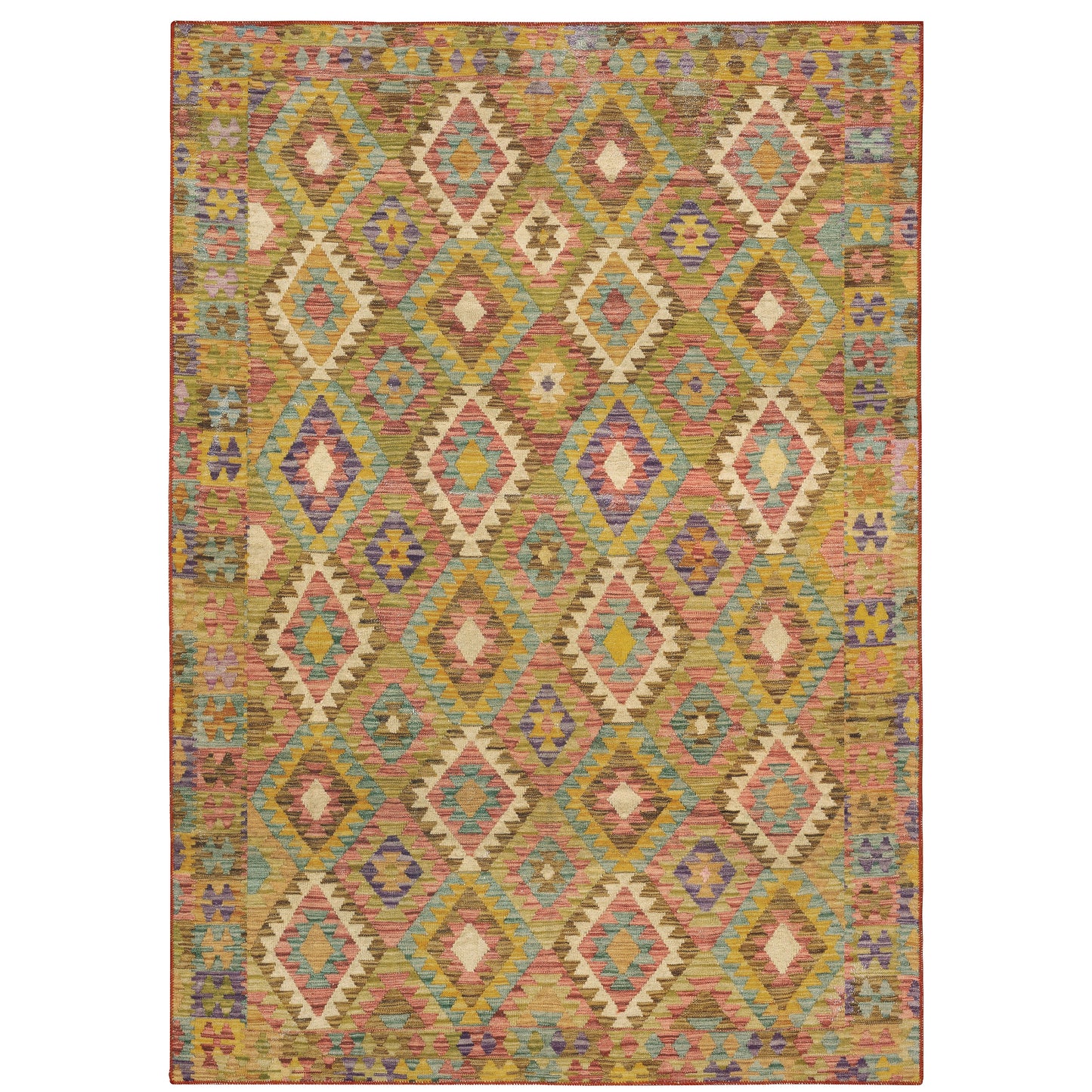 MALIBU MAL07 Gold Rug - ORIENTAL WEAVERS
