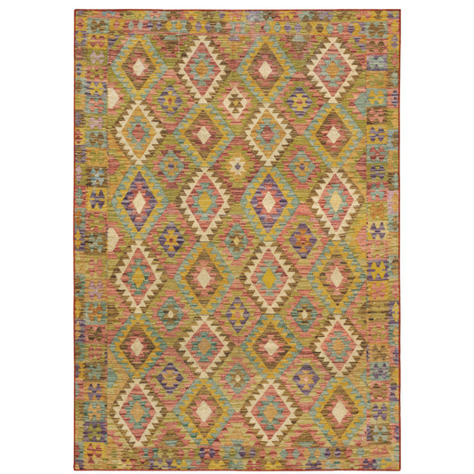 MALIBU MAL07 Gold Rug - ORIENTAL WEAVERS