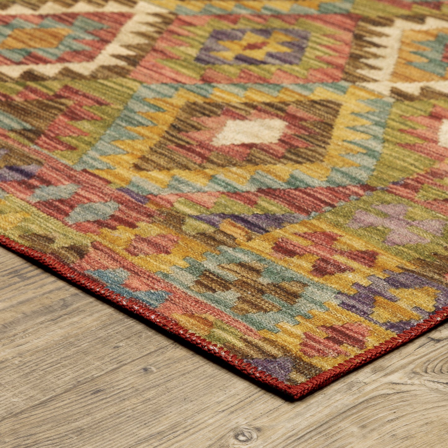 MALIBU MAL07 Gold Rug - ORIENTAL WEAVERS