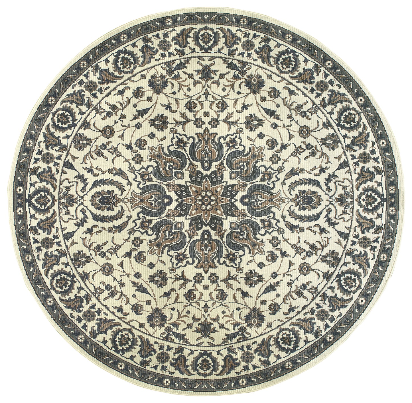 MARINA 1248W Ivory Rug - ORIENTAL WEAVERS