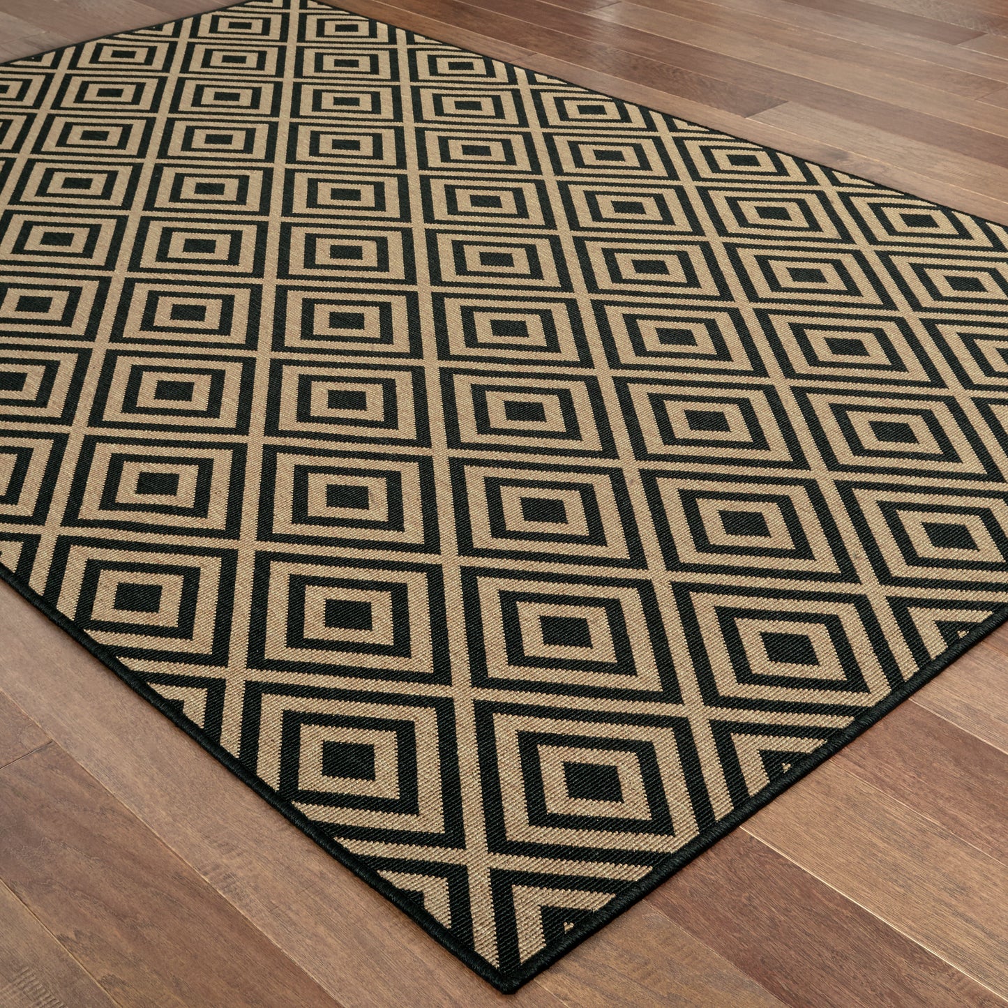 MARINA 2335K Black Rug - ORIENTAL WEAVERS