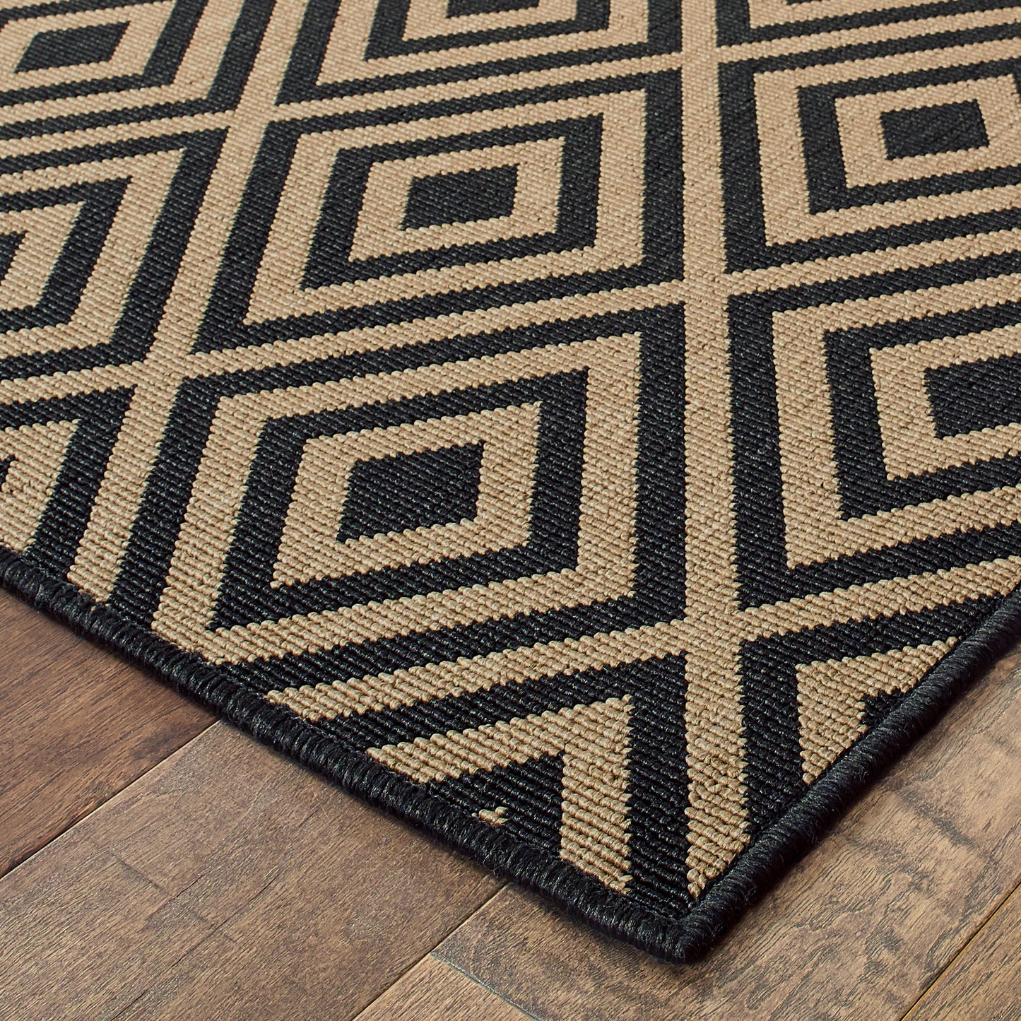 MARINA 2335K Black Rug - ORIENTAL WEAVERS