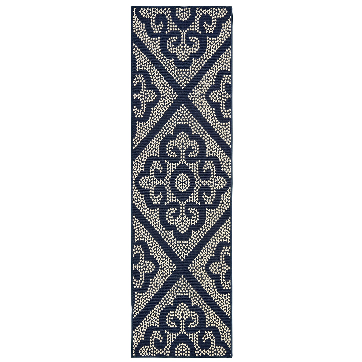 MARINA 3804B Navy Rug - ORIENTAL WEAVERS