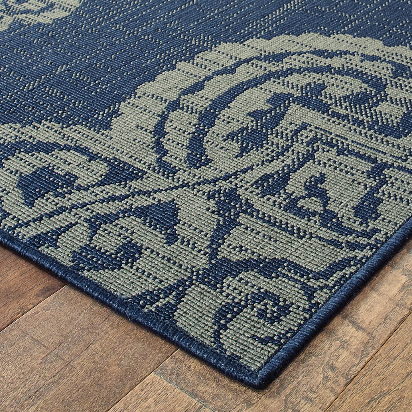MARINA 5929B Navy Rug - ORIENTAL WEAVERS