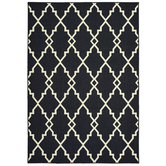 MARINA 7763K Black Rug - ORIENTAL WEAVERS