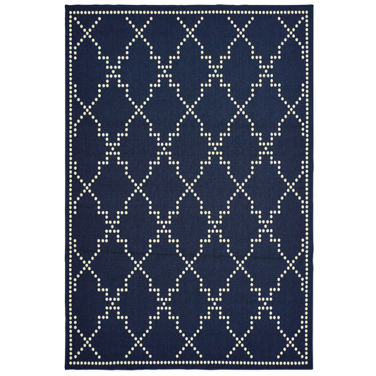 MARINA 7765B Navy Rug - ORIENTAL WEAVERS