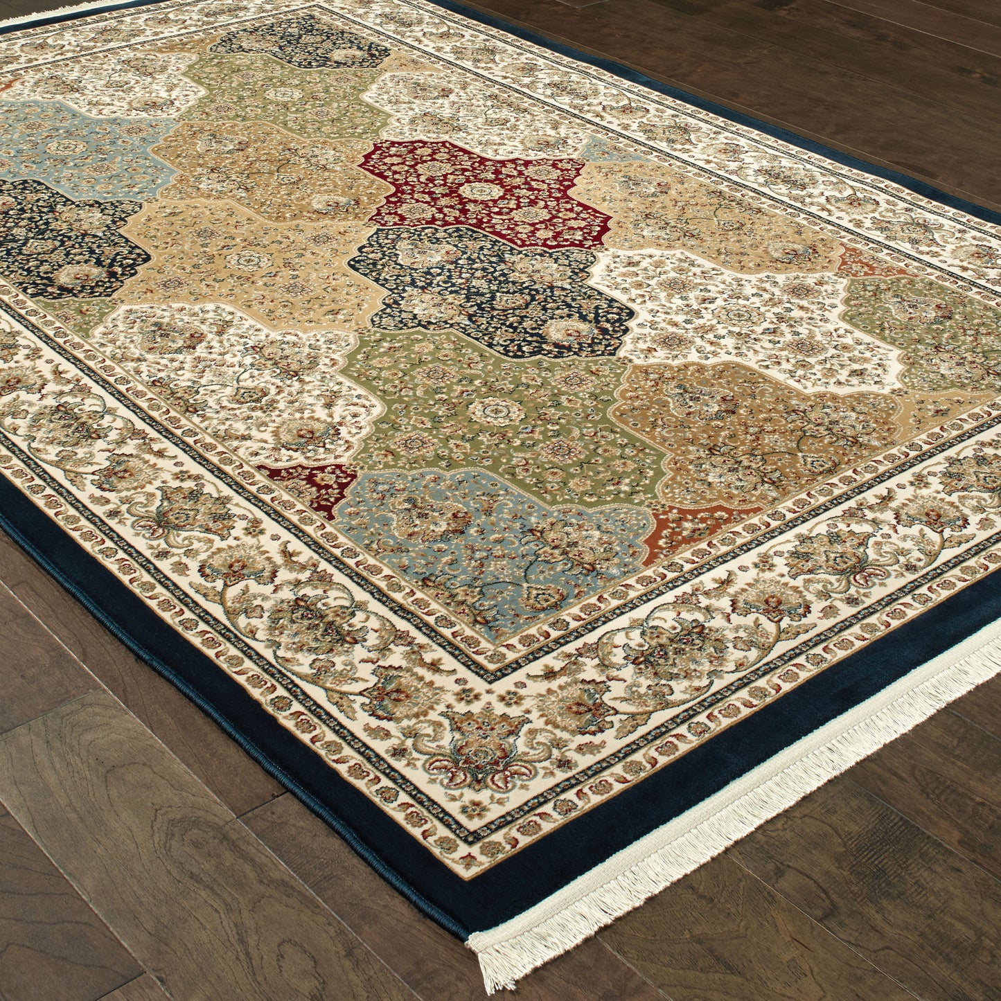 MASTERPIECE 1331X Navy Rug - ORIENTAL WEAVERS