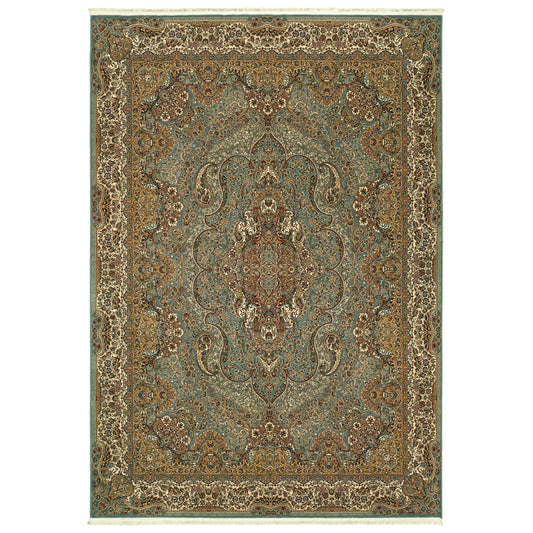 MASTERPIECE 502L2 Blue Rug - ORIENTAL WEAVERS