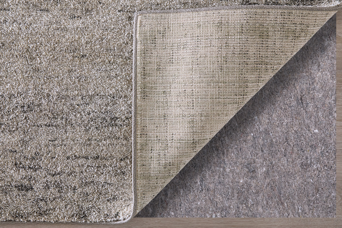 Jameson Modern/Bohemian & Eclectic Distressed/Abstract Gray/Ivory - Feizy Rug