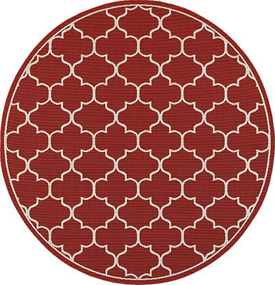 MERIDIAN 1295R Red Rug - ORIENTAL WEAVERS
