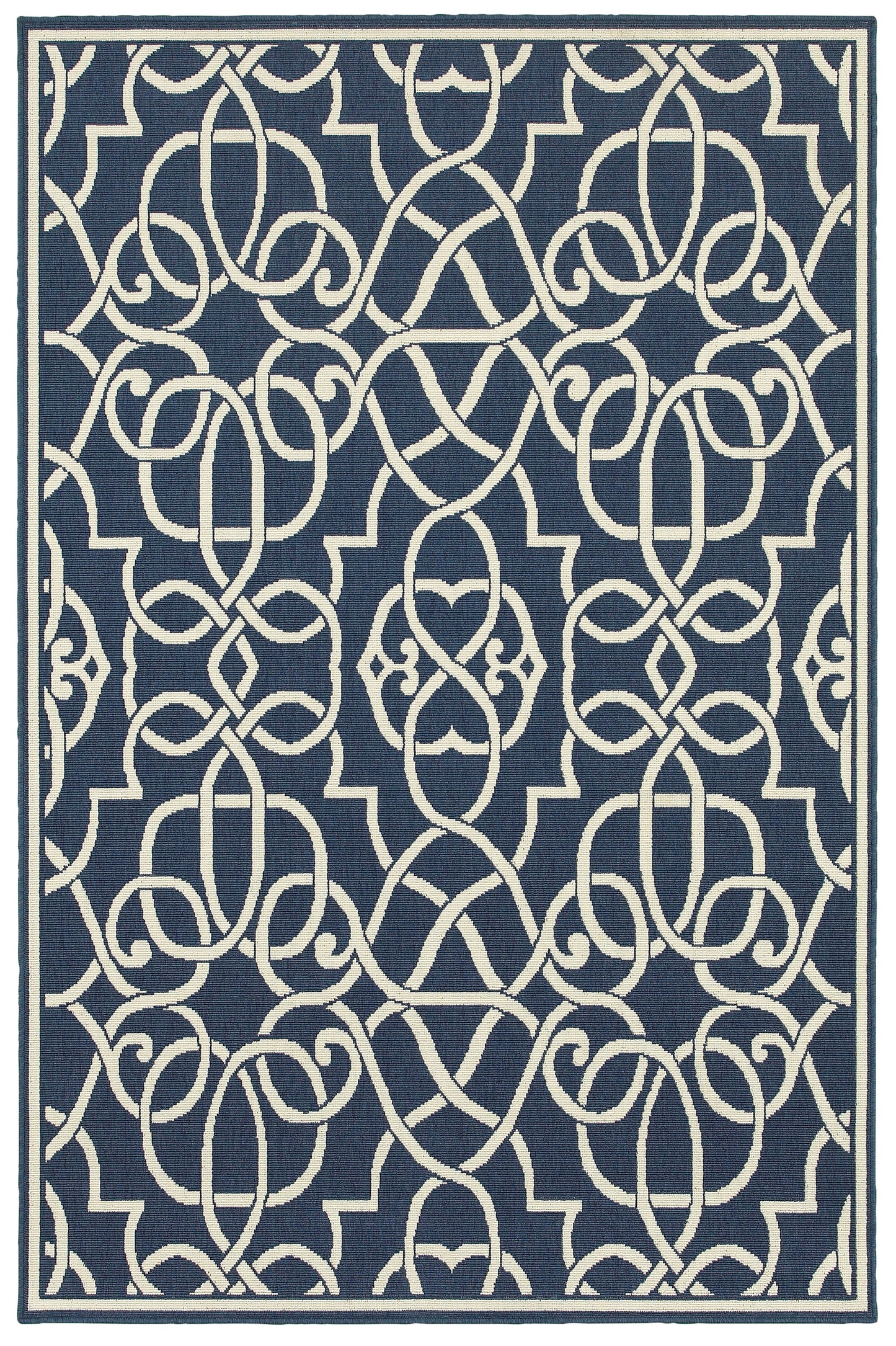 MERIDIAN 2205B Navy Rug - ORIENTAL WEAVERS