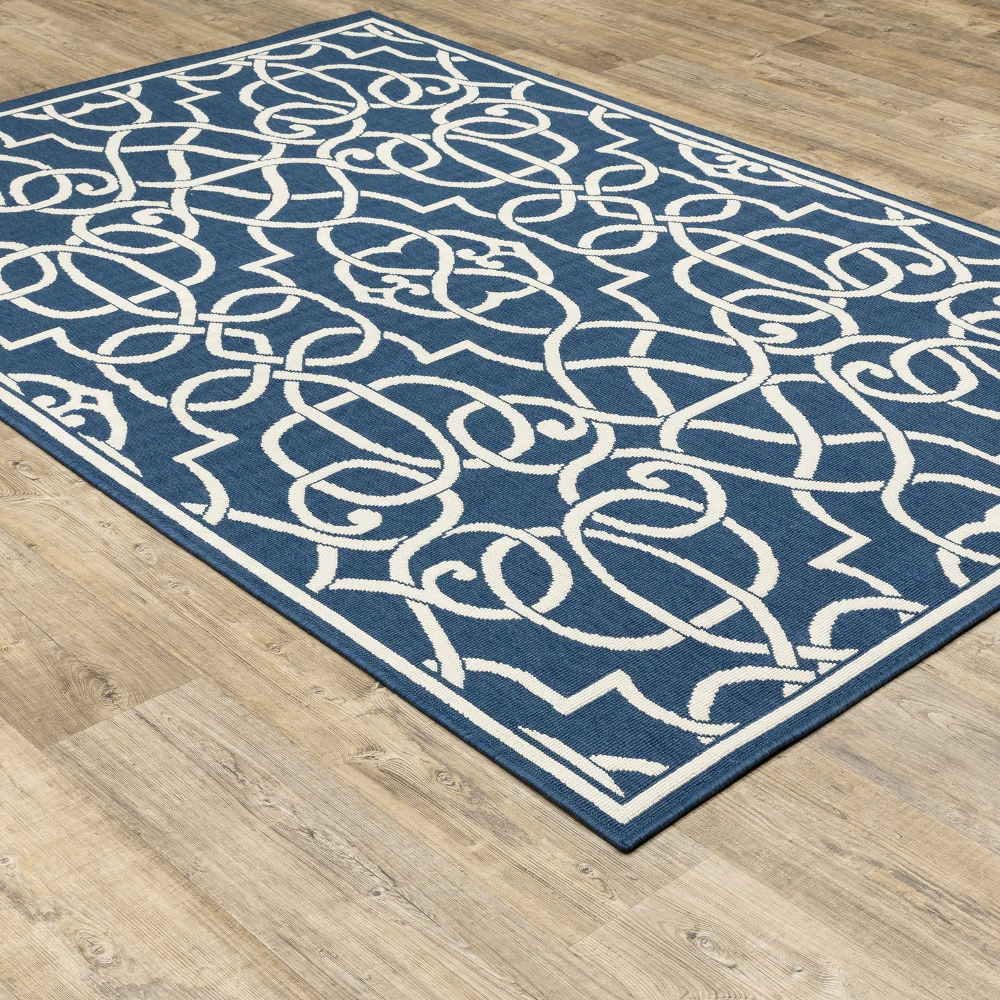 MERIDIAN 2205B Navy Rug - ORIENTAL WEAVERS