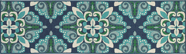 MERIDIAN 2206B Blue Rug - ORIENTAL WEAVERS